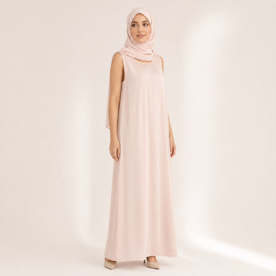 Premium Blush Pink Silk Inner