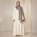 Antique Gold Chiffon Shimmer Hijab