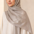 Champagne Gold Chiffon Shimmer Hijab