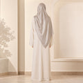 Champagne Gold Chiffon Shimmer Hijab