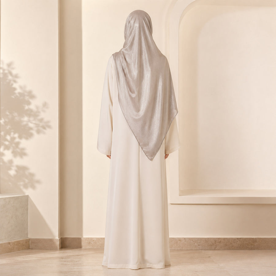 Champagne Gold Chiffon Shimmer Hijab