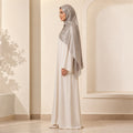 Champagne Gold Chiffon Shimmer Hijab
