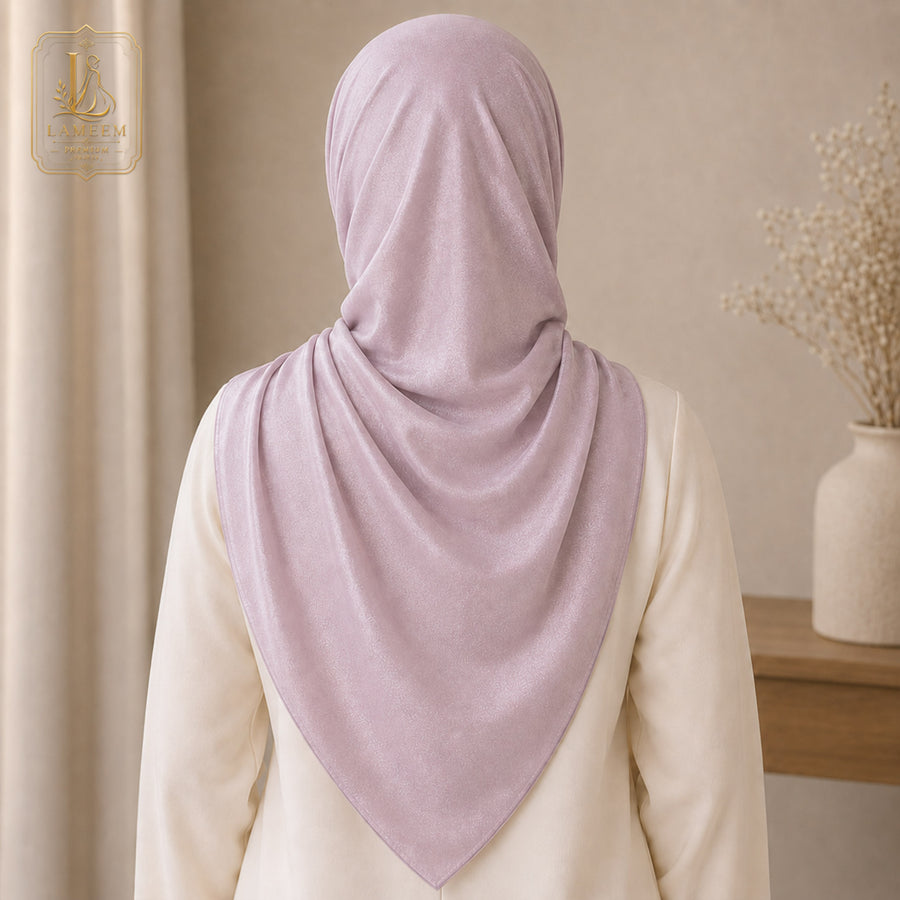 Pearl Blush pink Chiffon Shimmer Hijab