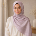 Pearl Blush pink Chiffon Shimmer Hijab