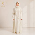 Pearl Ivory Chiffon Shimmer Hijab