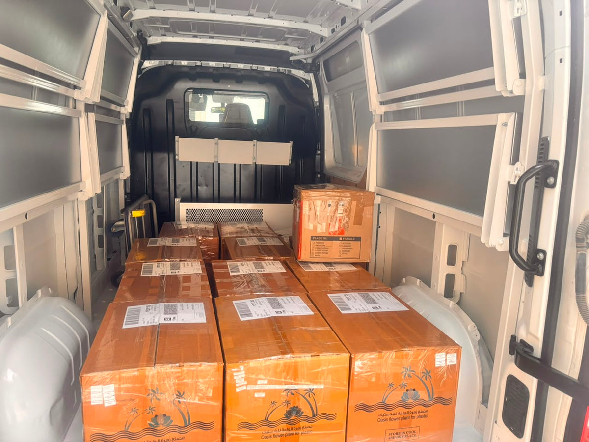 Collected, and on its way