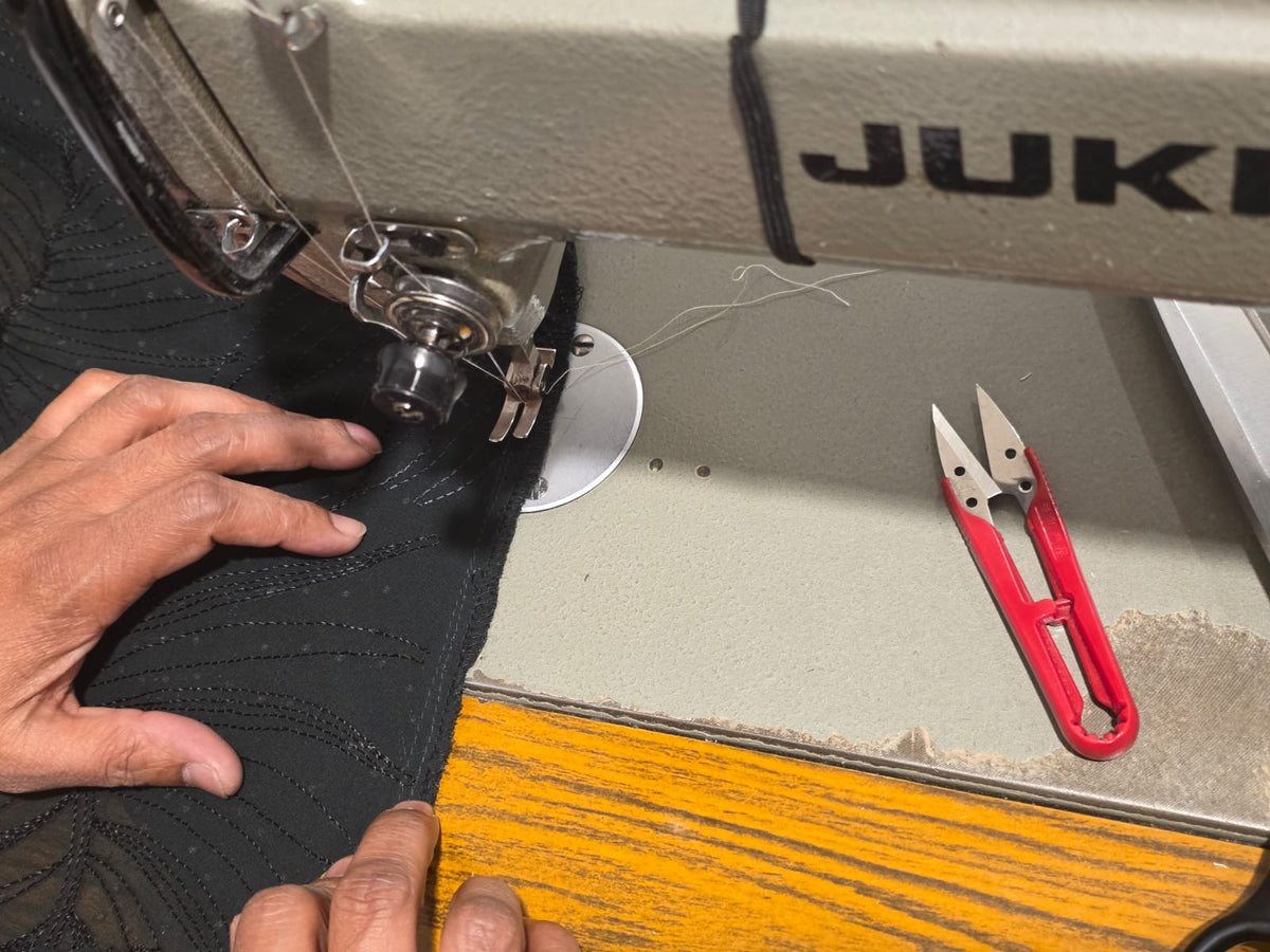Cut and sewn to one standard