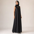 Premium Black Silk Inner Dress
