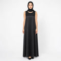 Premium Black Silk Inner Dress