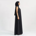 Premium Black Silk Inner Dress