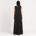 Premium Black Silk Inner Dress